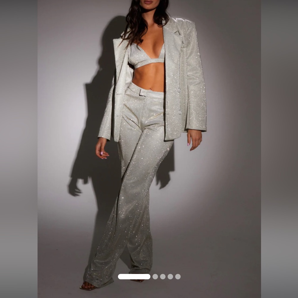 Gold santorini trousers (Sla the label) UNWORN